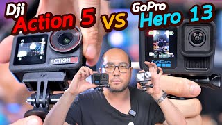 รีวิวสรุป DJI Osmo Action 5 vs GoPro HERO 13 Black ต่างกันมากไหม คู่มวย Actioncam ซื้อตัวไหนดี ?