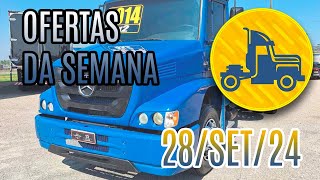 OFERTA DE CAMINHÕES DA SEMANA :: 28-SET-24