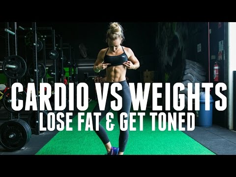 Cardio vs Weights | How to Lose Fat and Get Toned Cardio vs Weights | How to Lose Fat and Get Toned