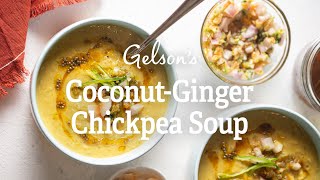 Coconut-Ginger Chickpea Soup