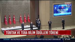 Cumhurbaşkanı Erdoğan, TÜBİTAK ve TÜBA Bilim Ödülleri Töreni'nde konuşuyor #CANLI