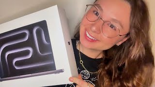 ASMR unboxing MacBook Pro M4 💻👩‍💻🎁