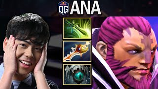 OG.ANA SMURF ANTI-MAGE WITH 1000 GPM - DOTA 2 7.28 GAMEPLAY