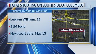 Suspect in fatal south Columbus shooting given $1M bond