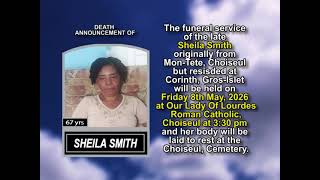 Sheila Smith ~ Short Obituary