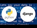 how to iterate through dictionary in a dictionary in django template?