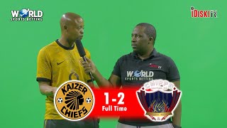Kaizer Chiefs 1-2 Chippa United | The Pitch Was Too Heavy, Chiefs Travelled From Far | Machaka