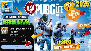 Pubg Lite Beta Test Update ? 😍| Official News | Pubg Lite 0.28.0 Update Features | Pubg Lite 2025!