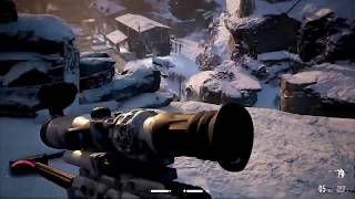 Barrett 50 Caliber !! Range Sniper Kills in Sniper Ghost Warrior Contracts Game