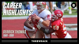 Derrick Thomas' "Freakish Pass-Rusher" Career Highlights! | NFL Legends