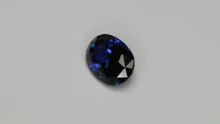 1.176 Carat Blue Sapphire Good Cut Oval 7.28 x 5.16 mm Unheated Loose Stone