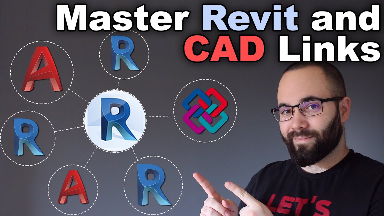 Link Revit Link Cad Master Links In Revit Tutorial Youtube