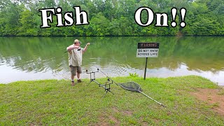 Unboxing Big Carp Tackle Gear & Bank Fishing a Promising New Spot!