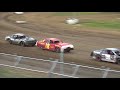 IMCA Stock Car Heat 3 Independence Motor Speedway 8/4/18