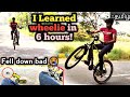 How to Wheelie in cycle? | 24 hour challenge | Bicycle Stunt