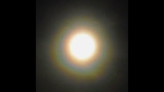 CUD NATURY Wilczy Księżyc- Pełnia, Lunar Halo 28.1.2021