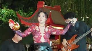 huang jia jia performance cap go meh at Pantjoran pik2 15 feb 2025