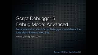 SD5: 8 - Debug Mode Advanced