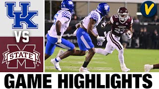#12 Kentucky vs Mississippi State | College Football Highlights