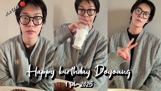 HAPPY BIRTHDAY DOYOUNG 🎂( NCT 127) live 1 feb 2025 - ALL SUB🌸