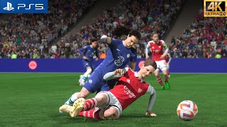 FIFA 23 (PS5) Chelsea vs Arsenal - Barclays Women`s [4K 60 FPS HDR] - Gameplay