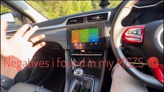 4 negatives I found in my 2023 MG ZS  😡 @MGMotorEurope @MG-Motor-UK