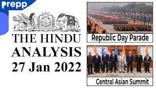 The Hindu newspaper analysis today | 27 January 2022 | daily current affairs UPSC CSE/IAS