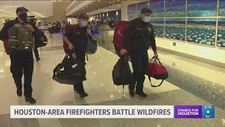 Houston firefighters fly out to California to help exhausted crews battle deadly wildfires