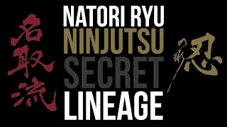 Natori Ryu Ninjutsu Secret Lineage