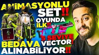 OYUNDA İLK! ANİMASYONLU DESTANSI SET ve 5 SEVİYE YÜKSELTİLEBİLİR GELDİ! PUBG Mobile