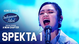 FITRI TETAP DALAM JIWA Isyana Saravati SPEKTA SHOW TOP 14 Indonesian Idol 2021
