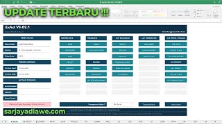 UPDATE TERBARU EXACT VS-03.1 | APLIKASI EXCEL AKUNTANSI PERUSAHAAN JASA - DAGANG - DAN MANUFAKTUR