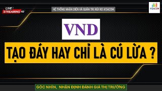 🔴 VND TRẦN TÍM - DÒNG CK CÓ TẠO ĐÁY HAY LÀ CÚ LỪA ?