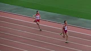 20210307山口県陸上競技記録会（U16）女子400m第1組