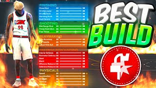 BEST ALL AROUND BUILD IN NBA 2K23!! POST HOOK + SHOOT 3S + BREAK ANKLES + CONTACT DUNKS + 95 STEAL!!