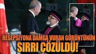 Resepsiyona damga vuran görüntünün sırrı çözüldü!