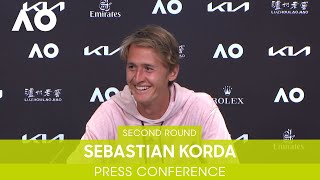Sebastian Korda Press Conference (2R) | Australian Open 2022