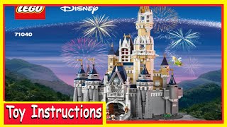 Building instructions for 71040/ The Disney Castle /LEGO® Castle  @BrainyNerd