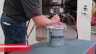 How To Properly Set Up A Binks Pressure Pot and Spray Gun Fluid Flow Rate