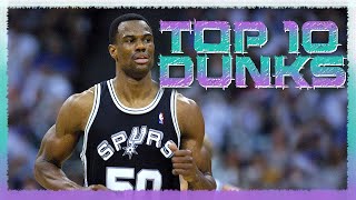 David Robinson Top 10 Career Dunks