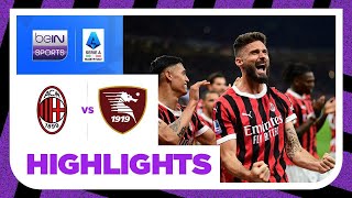 AC Milan 3-3 Salernitana | Serie A 23/24 Match Highlights