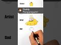 Daddy Pompompurin how to draw Pompompurin Dad vs Artist Sanrio characters #anime #art