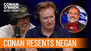 Conan Resents Negan For Glenn's Death | Conan O’Brien Needs a Friend