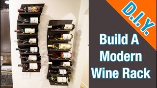How To Build A Modern Wine Rack