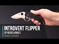 Spyderco Introvert Martial Arts Ring Knife Karambit Flipper Overview