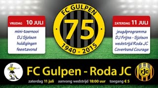 Wedstrijdverslag FC Gulpen - Roda JC 0-26