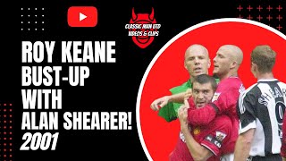 Roy Keane | Sending Off/Bust Up with Alan Shearer 2001