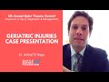 Geriatric Spine Injuries -Ashraf N. El Naga, M.D.