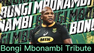 Bongi Mbonambi Tribute - Springbok Hooker Rugby 🏉 Player GREATEST FIERCE MOMENTS