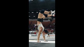 Handstand Walk Photo Finish — Veselova vs. Clément — 2023 CrossFit Games